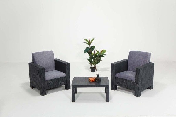 Datça Small Bahçe Balkon Oturma Grubu