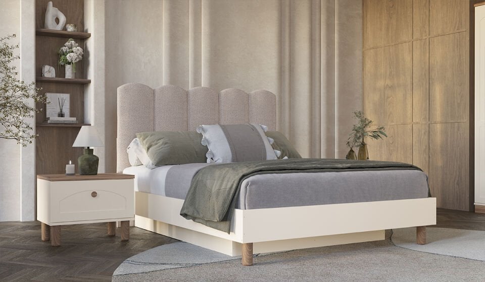 Bohem Yatak Odası Sandıklı Baza