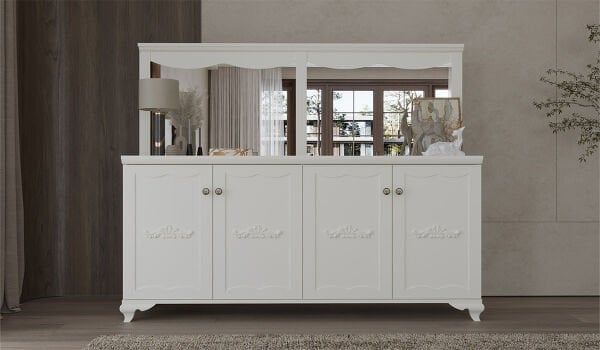 Bianco Yemek Odası Takımı