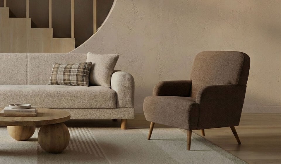 Bohem Life Koltuk Takımı Üçlü Koltuk