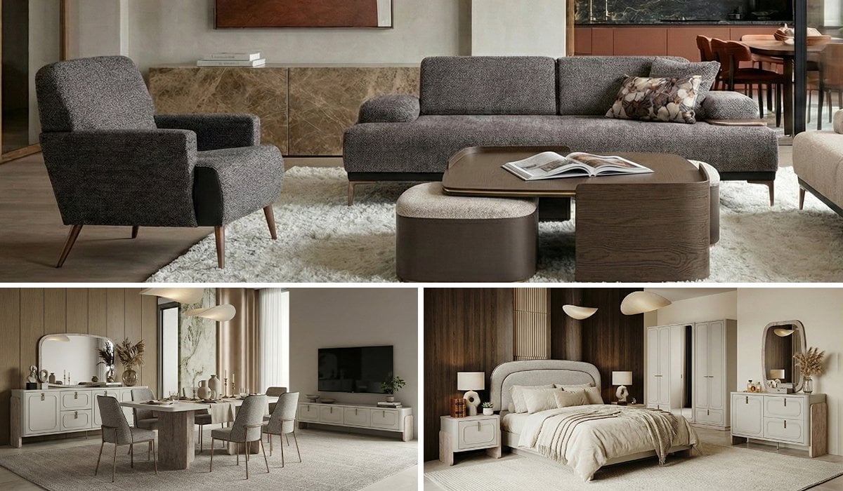 Aura Düğün Paketi (Yatak+Karyola Hediye!)