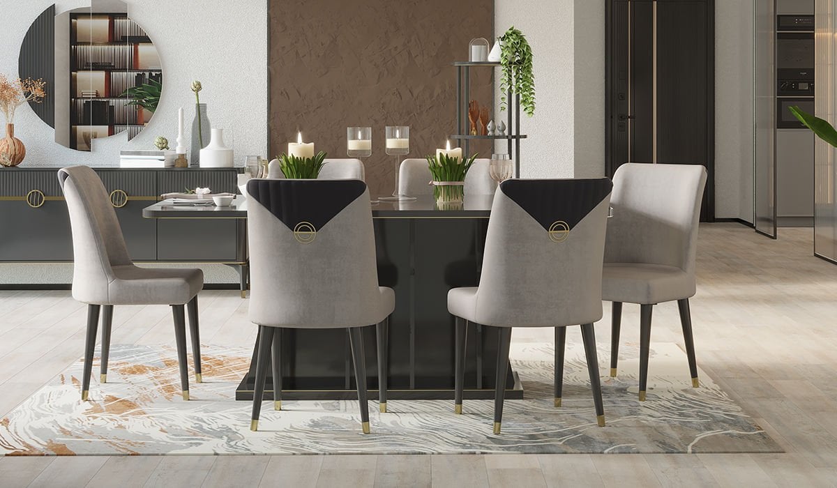 Bella Masa + 6 Adet Sandalye Takımı