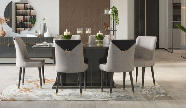 Bella Masa + 6 Adet Sandalye Takımı