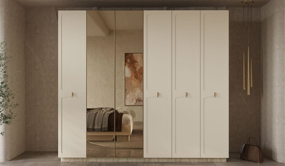 Nitra Düğün Paketi - Traverten (Yatak+Karyola Hediye)