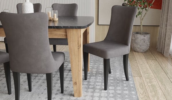 Avrupa Masa + 6 Adet Sandalye Takımı