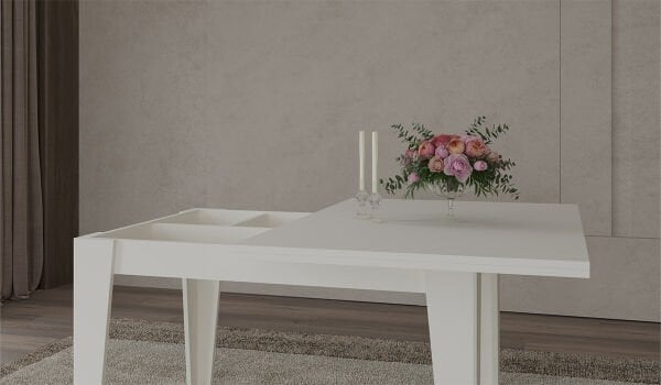 Bianco Masa + 6 Adet Sandalye Takımı