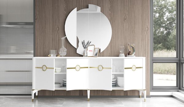 Gold Bella Yemek Odası Takımı