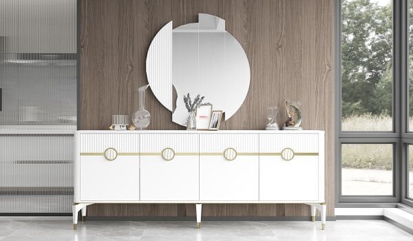 Gold Bella Yemek Odası Takımı