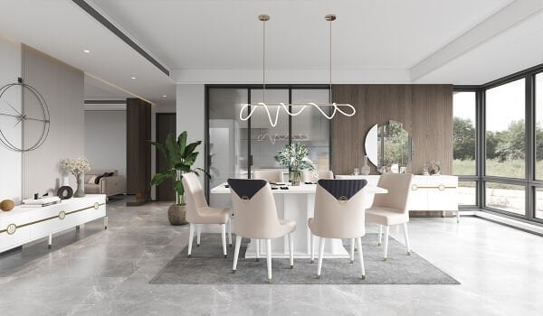 Gold Bella Yemek Odası Takımı