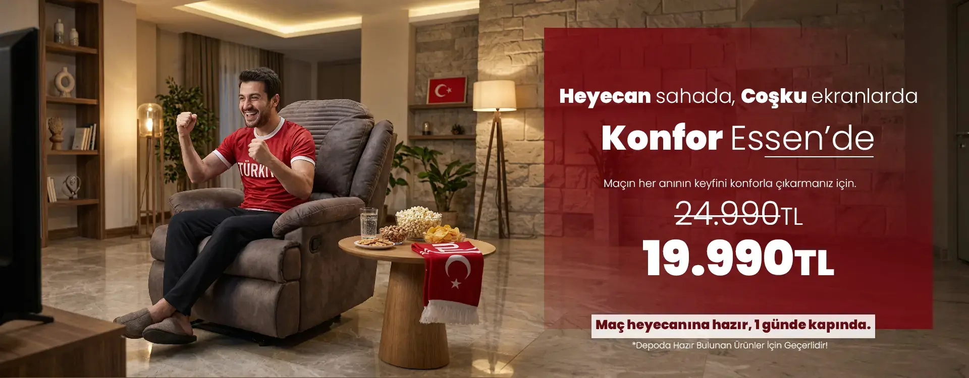 Essen Tv Koltuğu 19.990TL