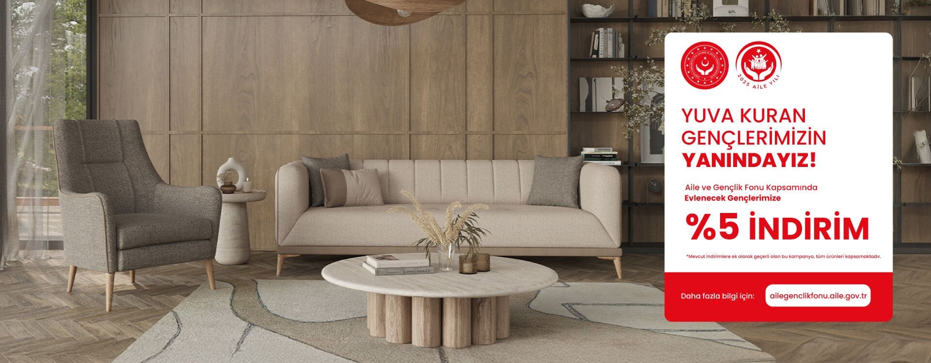 Yuva Kuran Gençlere İndirim Kampanyası