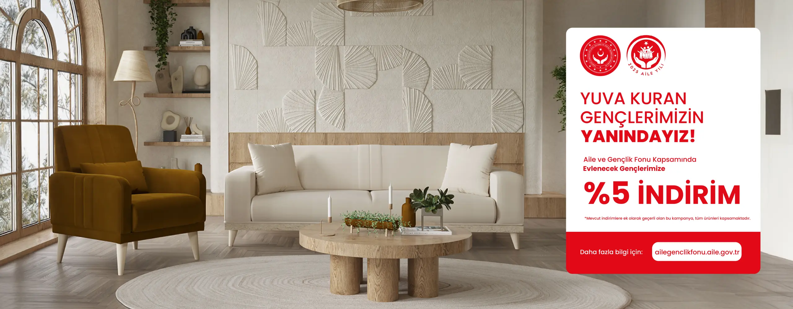 Yuva Kuran Gençlere İndirim Kampanyası