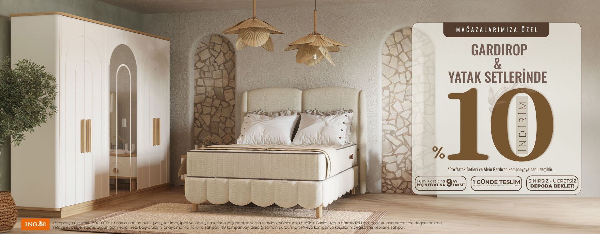 Gardırop ve yatak setleri