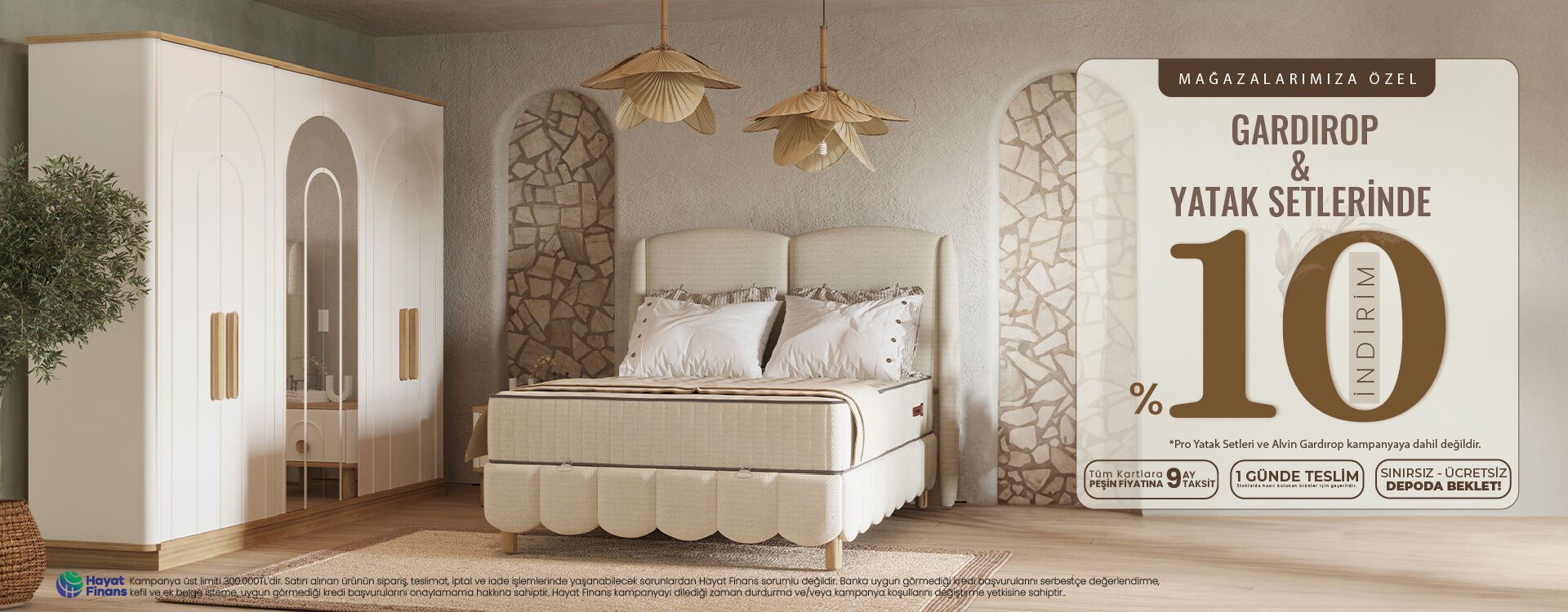 Gardırop ve yatak setleri