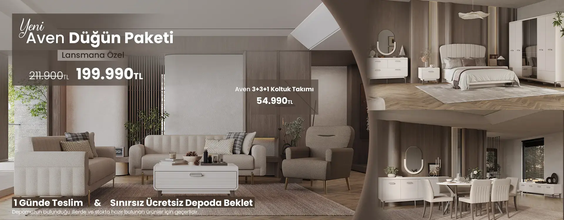 Yeni Aven Düğün Paketi
