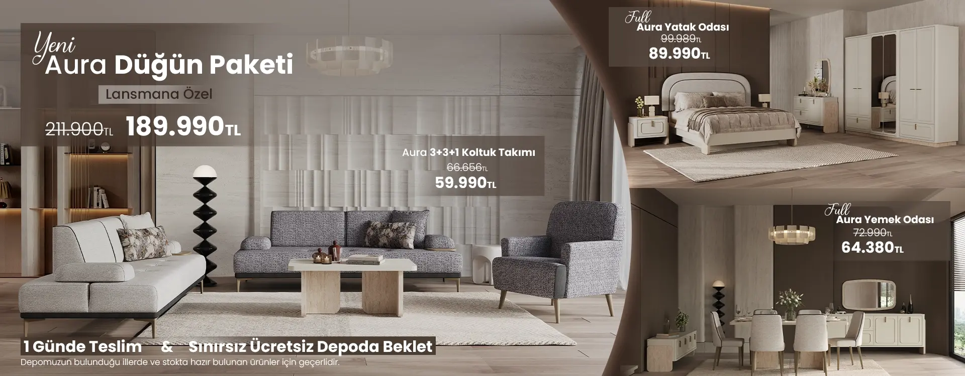 Yeni Aura Düğün Paketi