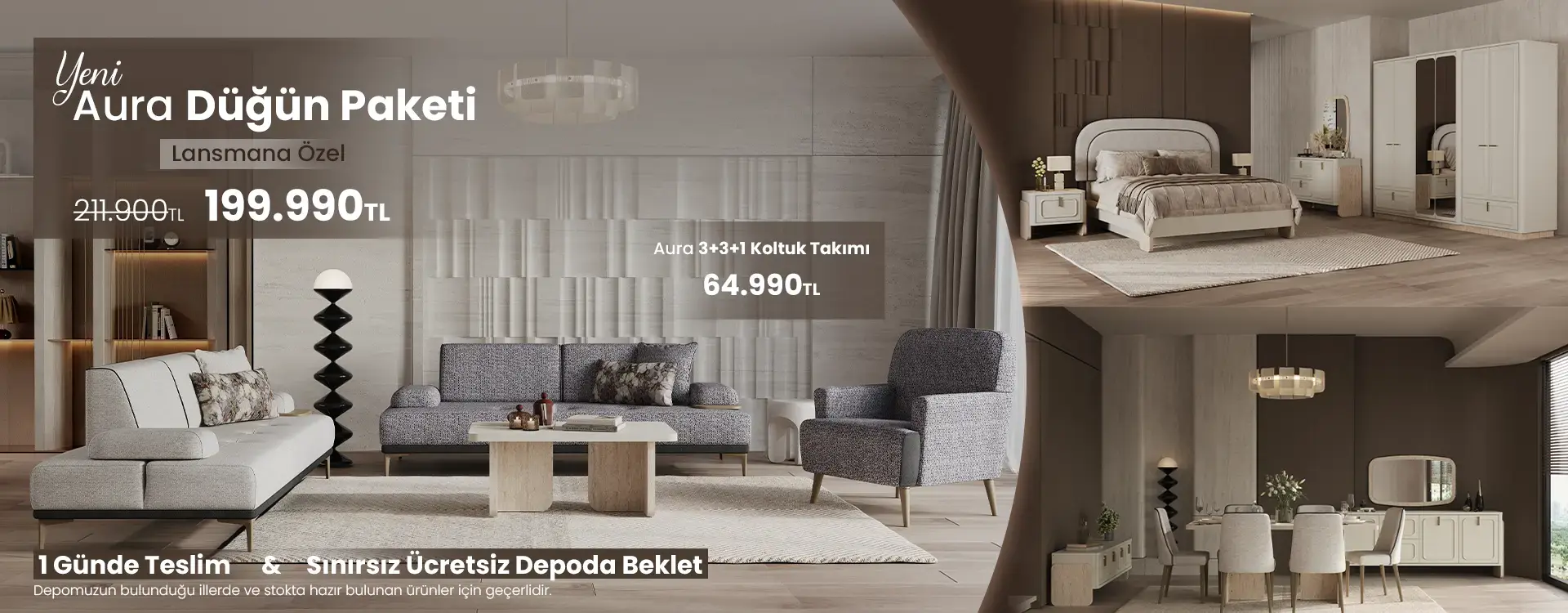 Yeni Aura Düğün Paketi