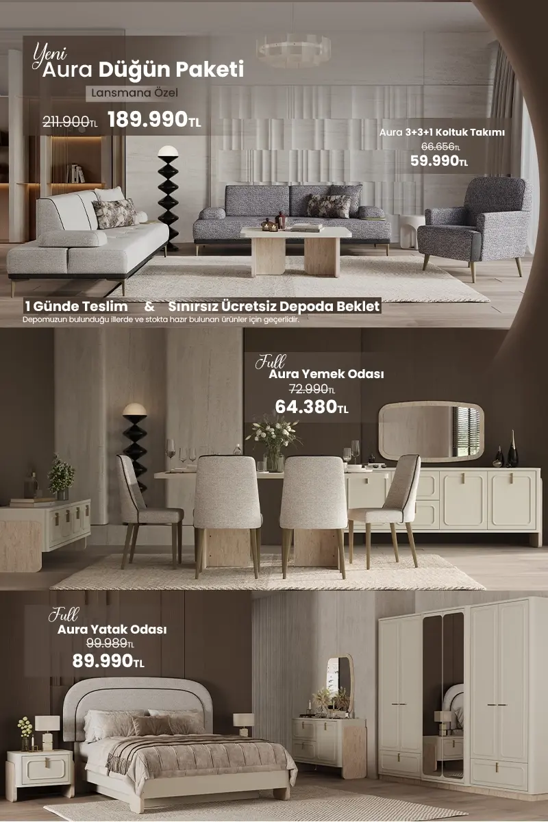 Yeni Aura Düğün Paketi