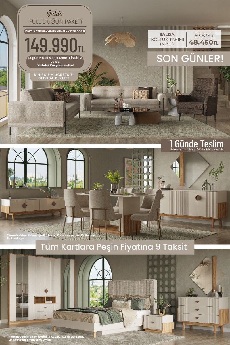 salda düğün paketi