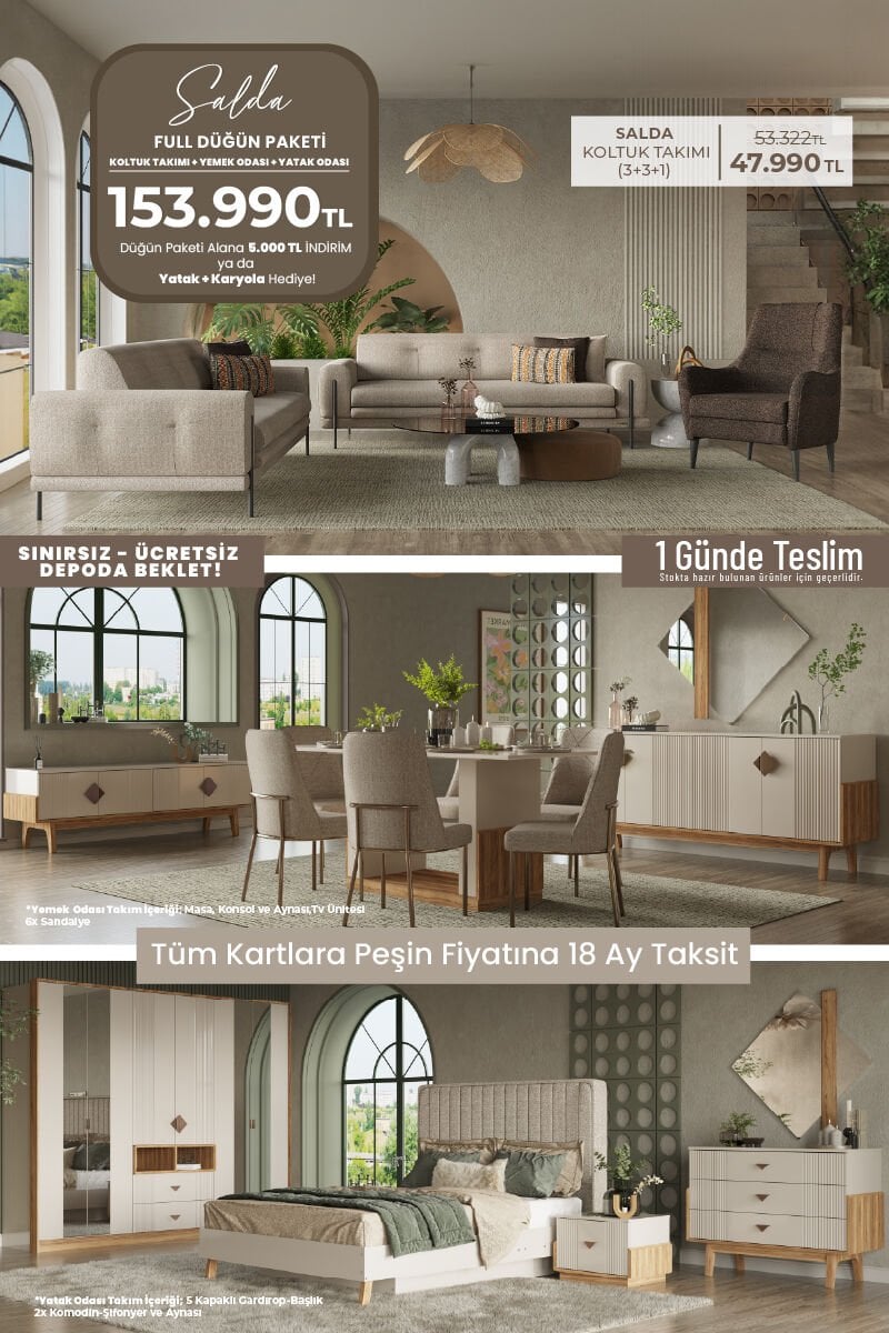 salda düğün paketi