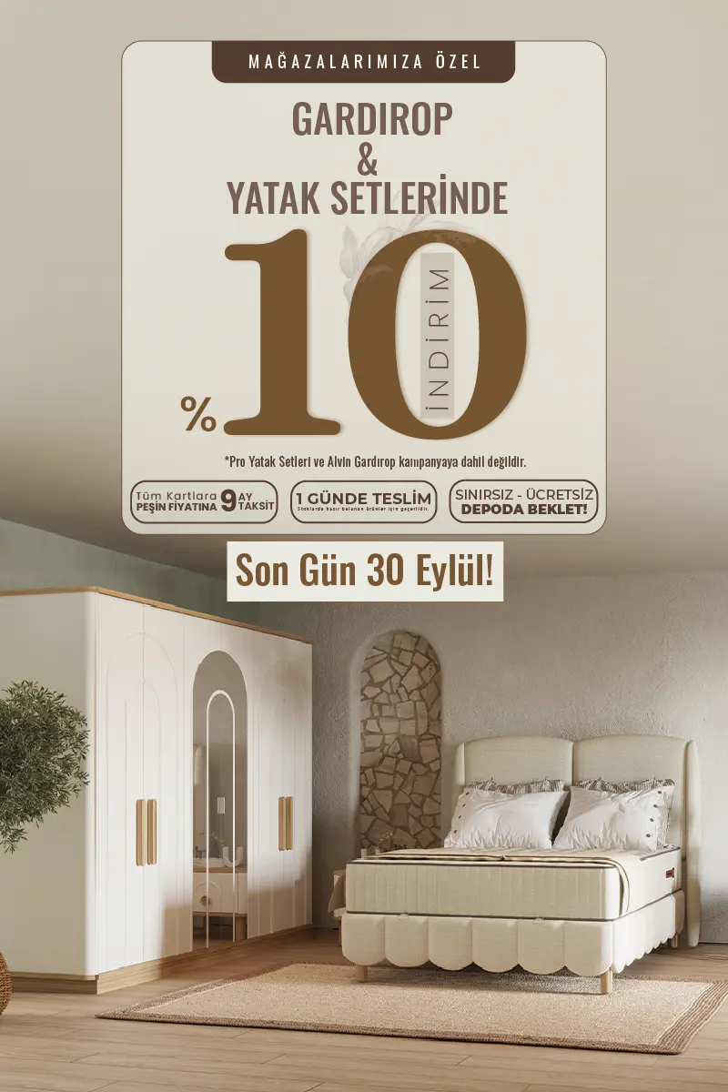 gardırop ve yatak setleri