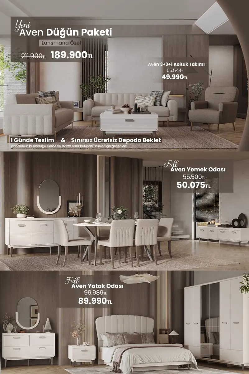 Yeni Aven Düğün Paketi