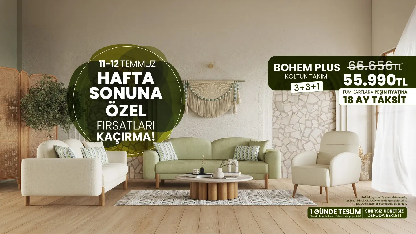 Hafta Sonu Koltuk Kampanyası